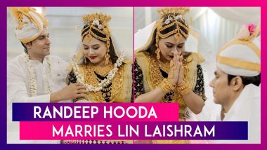 Randeep Hooda Marries GF Lin Laishram In Manipur, Imphal - Check Pics